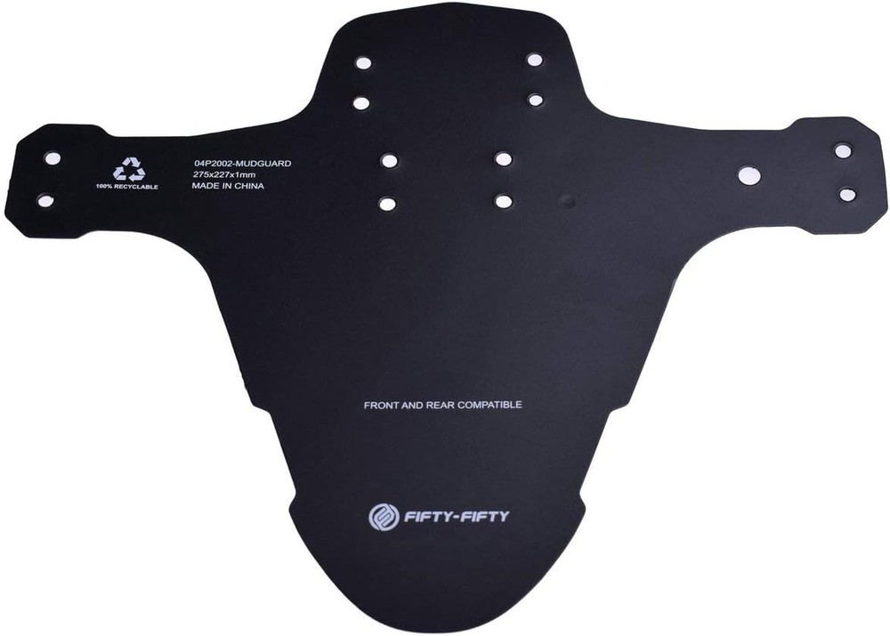 Durable Polypropylene MTB Mudguard Set with Zip Ties for All Wheel Sizes