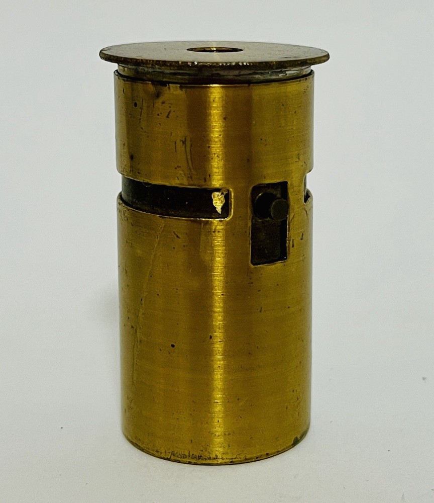 Antique Brass Field Pocket Microscope