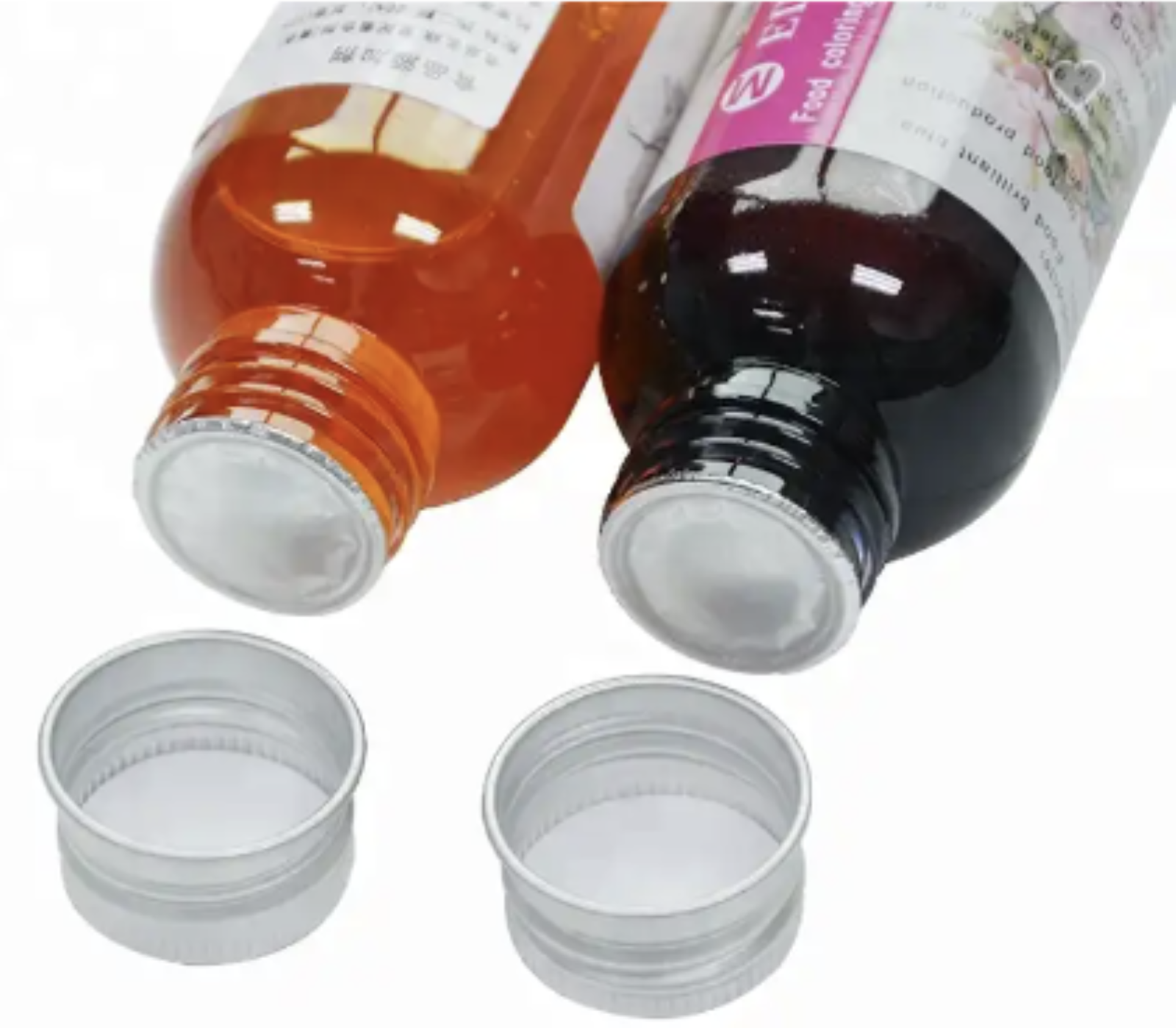 Betters® Edible Ink Refill sets for Edible Printers: 4 x 100ml Bottles w/ needle