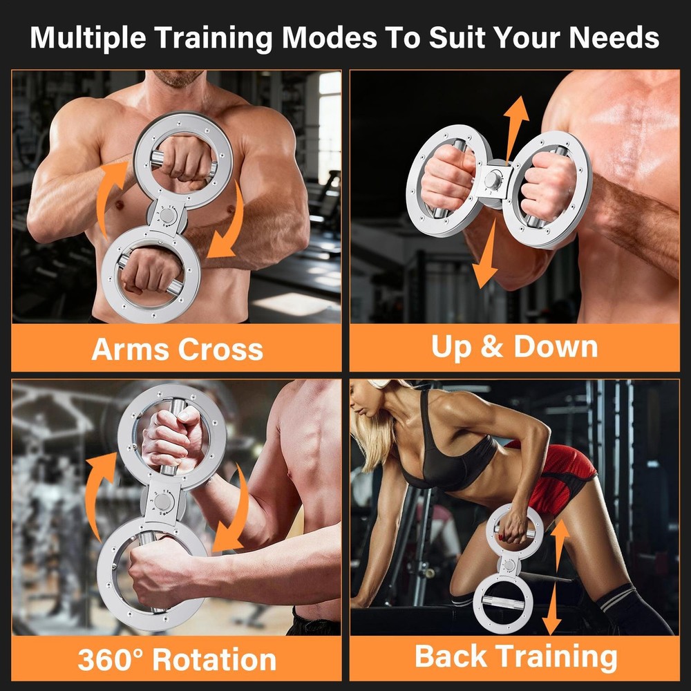 Spinning Burn Rotator Machine Arm Workout Equipment Forearm Trainer