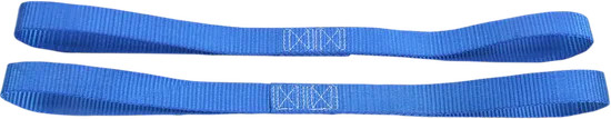 Moose Racing 1X18in Blue Soft Tye Tie Down Strap UTV / SXS