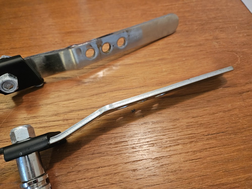 Teeter Hang Ups Inversion Table Replacement 3 Hole Hinges Pair with Handles