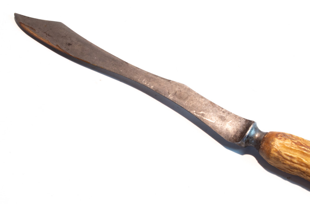 Vintage Stag Handle Kitchen Knife