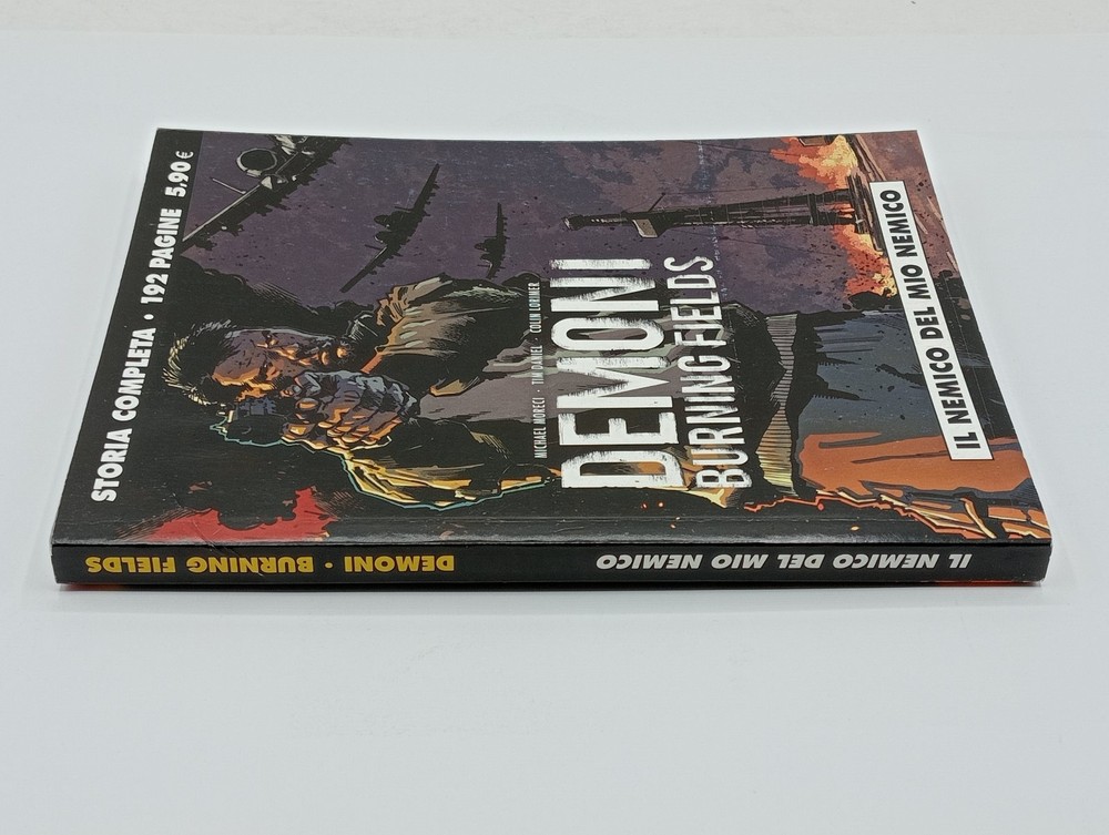 comic DEMONS BURNING FIELDS editorial cosmo