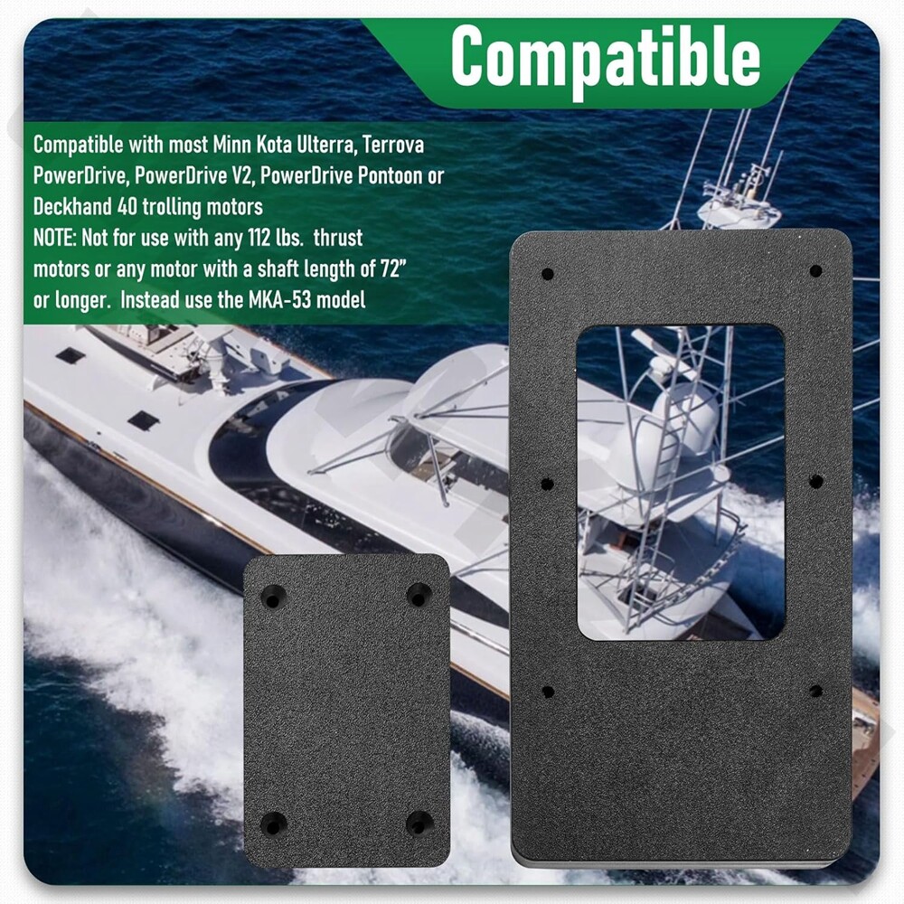 1854021 QUICK RELEASE BRACKET FOR MINN KOTA MKA-21, ULTERRA, TERROVA W