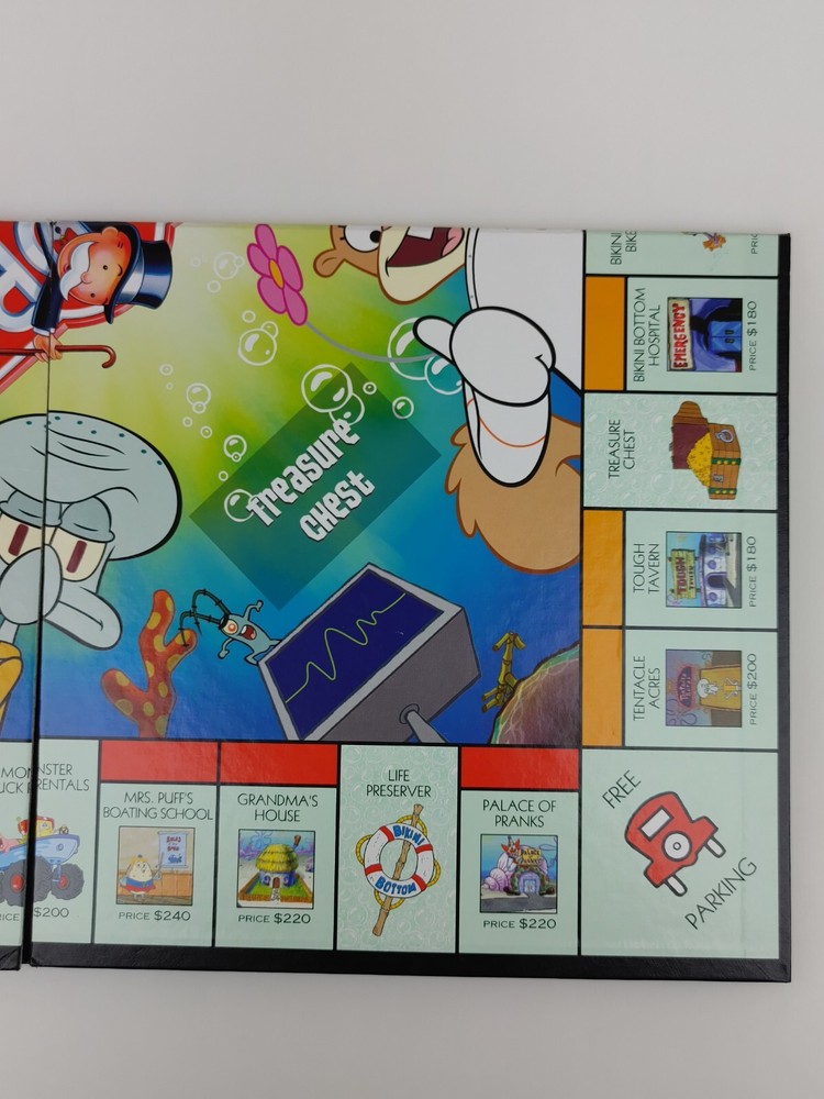SpongeBob Monopoly Replacement Part Board Game