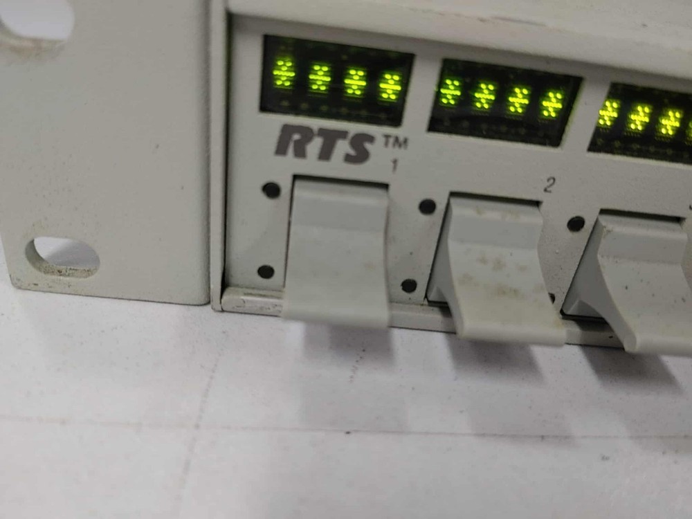 TELEX RTS kp12l xlr5 RC Position Key Panel Intercom User Station System w Module