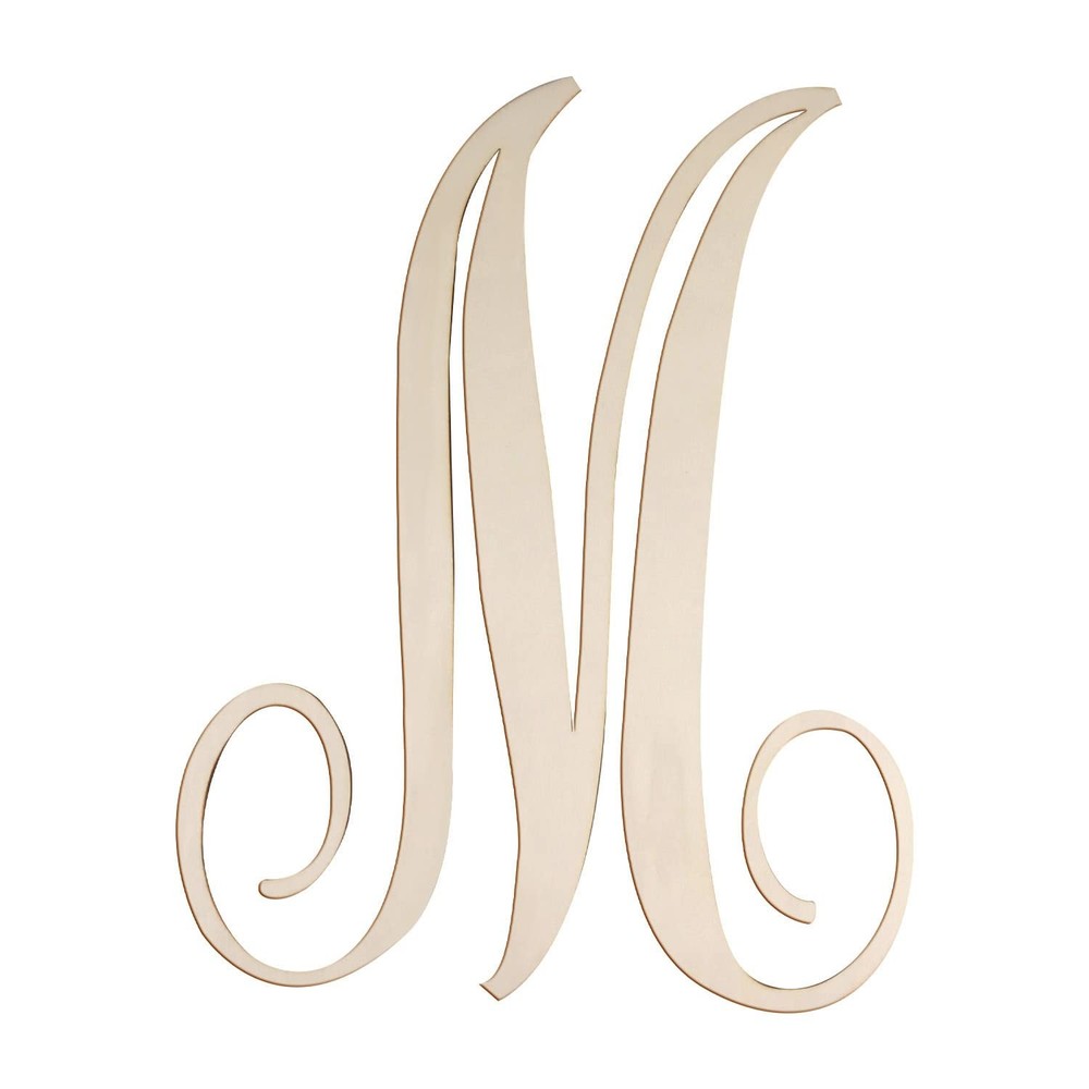Cursive Wooden Letters for Wall Decor 14 Inch Large Letters...