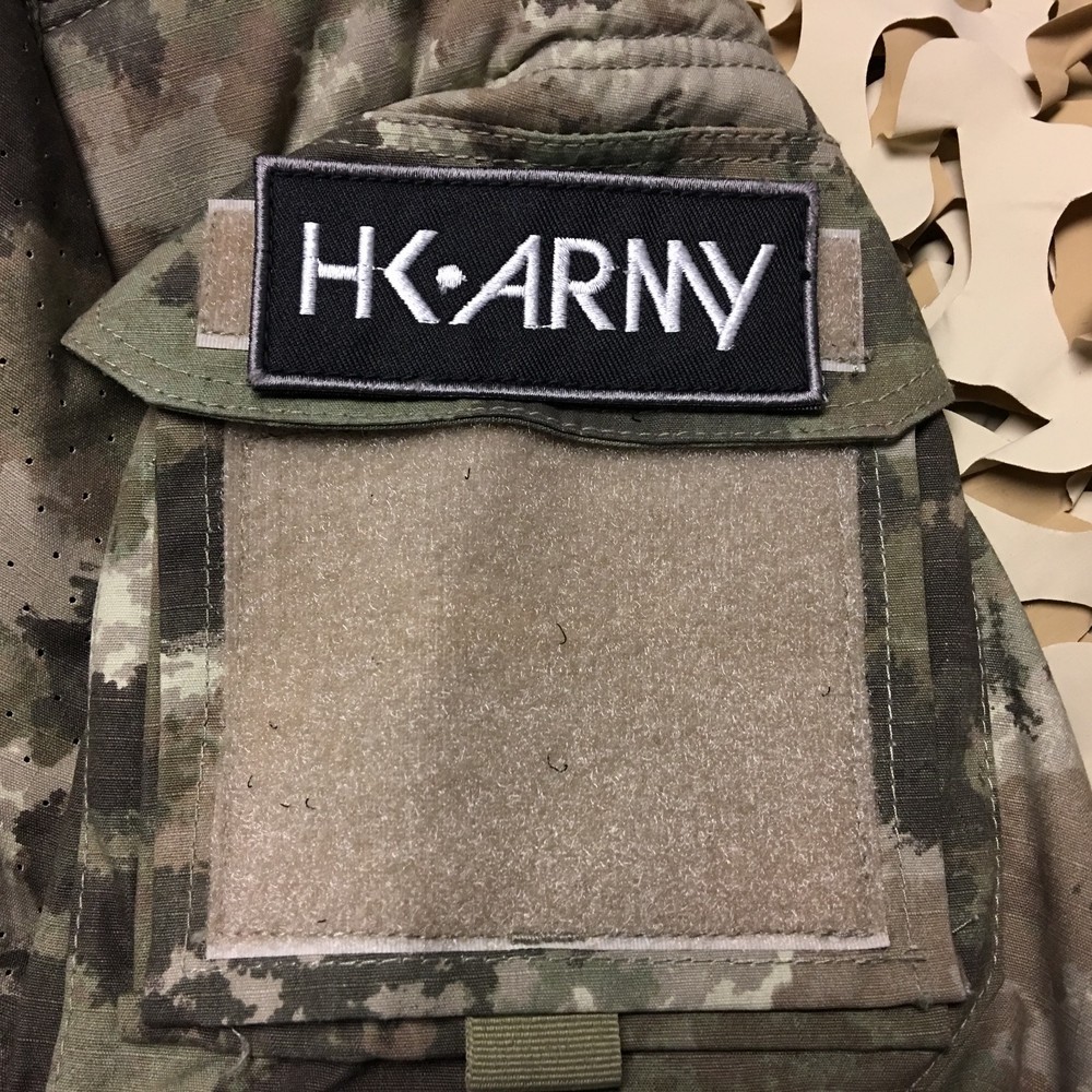 NEW HK Army Paintball Patch - Typeface