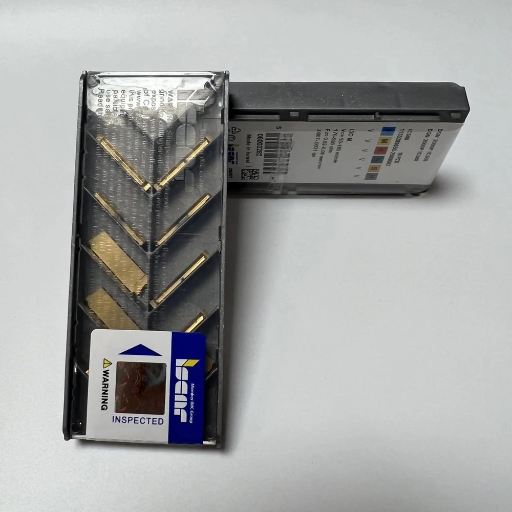 ISCAR / DGN2000P IC508 / Industrial indexable carbide inserts 10 PCS