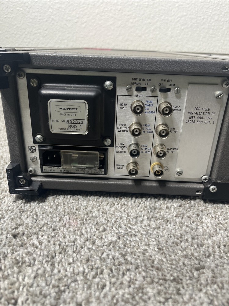 Wiltron 560 Scalar Network Analyzer - Selling For Parts