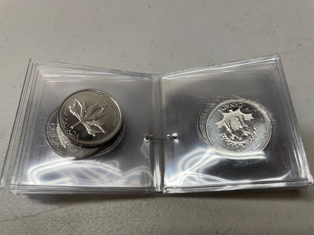 Canada 2000 Quarter Mint set, Uncirc 12 coins