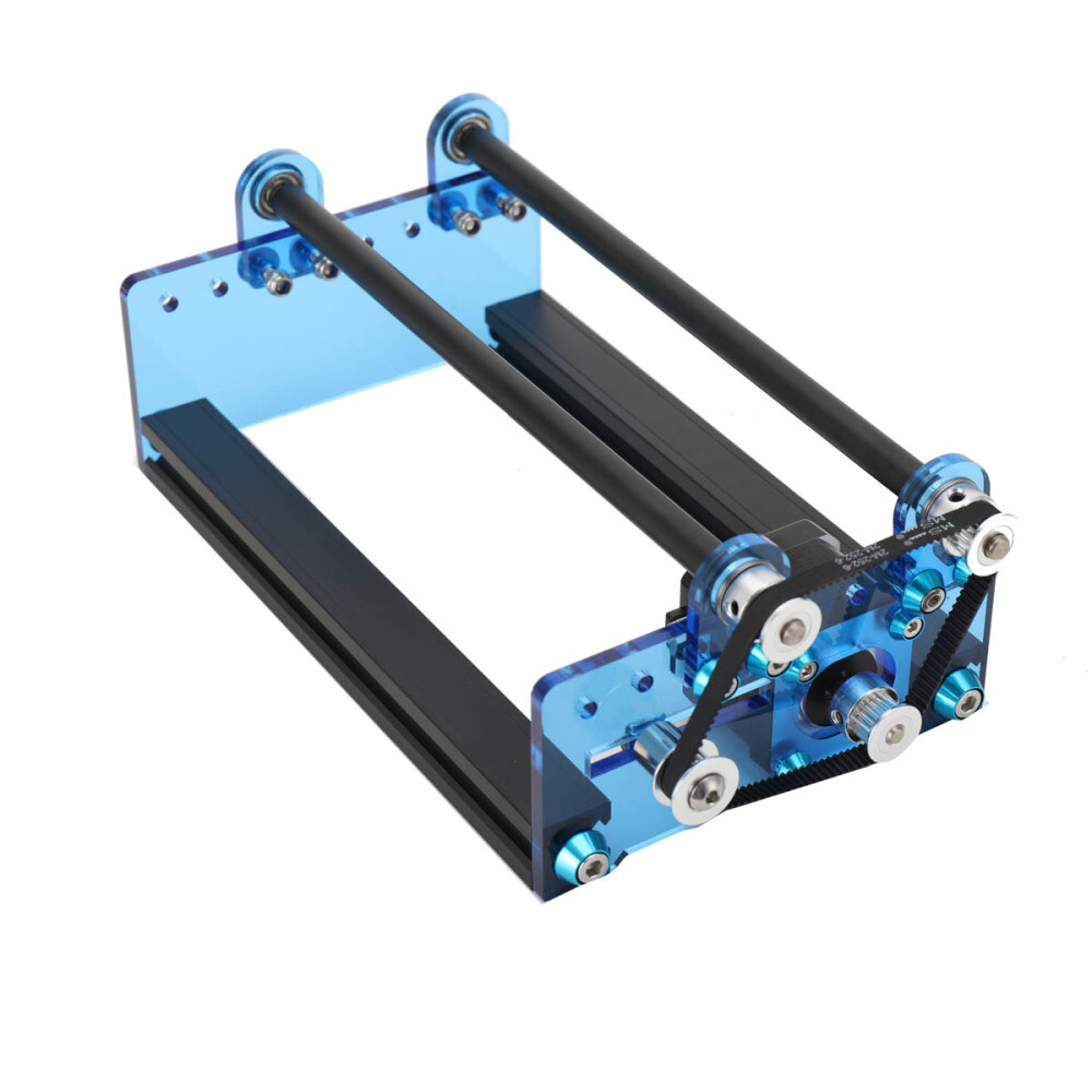 Laser Rotary Roller Laser Engraver for Cylindrical Objects with 360° Rotating