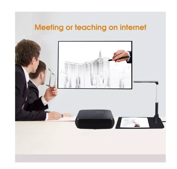 Document Camera Scanner,10MP CMOS,Visual Presenter Max A3 Size,OCR Technolog...