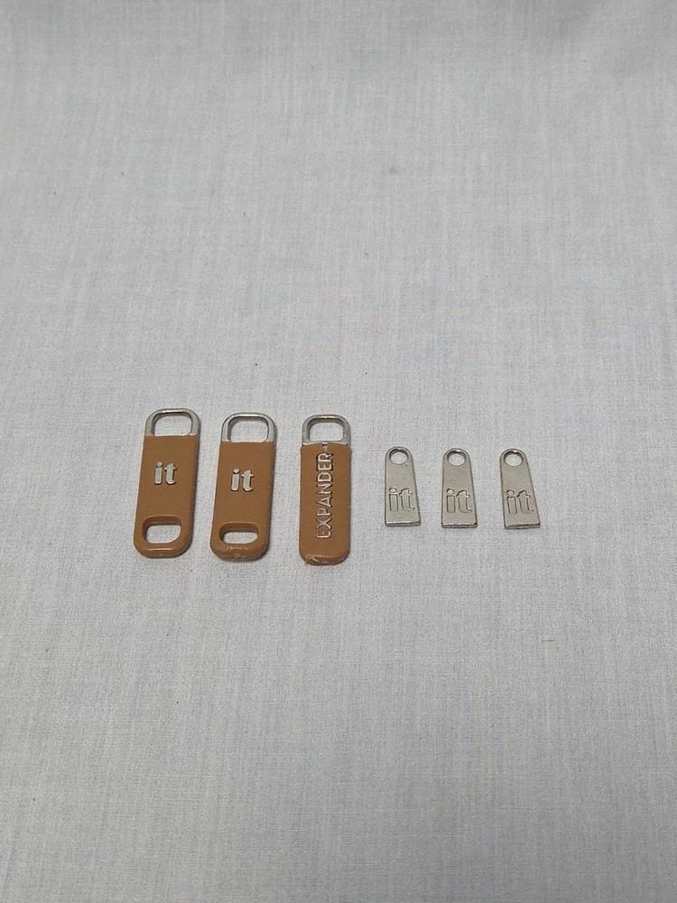 it Shoreside Luggage Used Replacement Zipper Pulls 6 Total