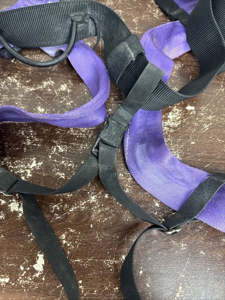 Yates Mountain Canyoneering Rappelling Climbing Harness Adjustable Size M/L