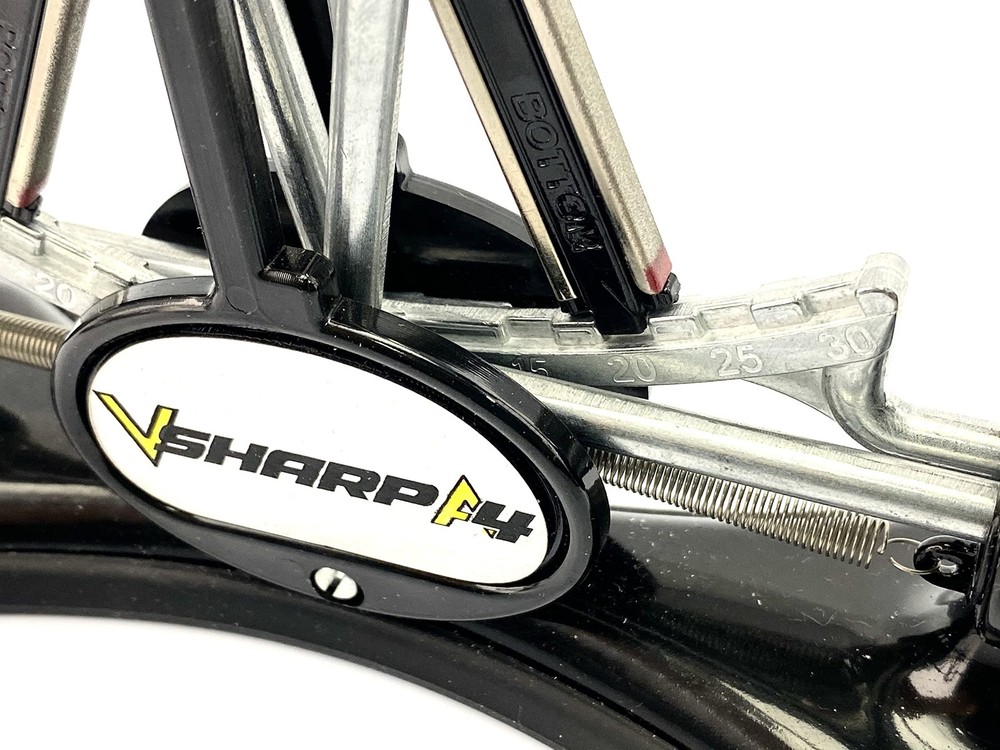 Knife Sharpener Adjustable Angles Diamond Rods Metal Frame Warthog A4 V-Sharp