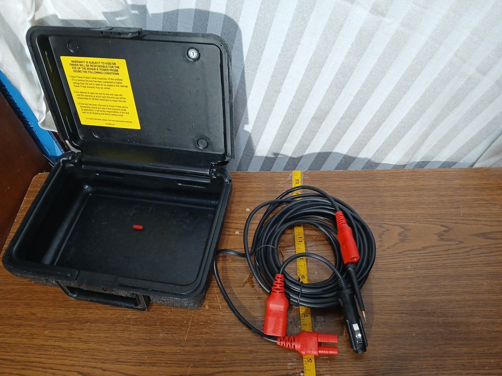 Versatile Black Power Probe III - Essential Tool Auto Diagnostics Probe Wires