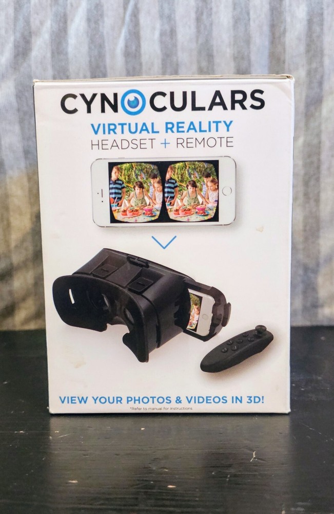 Cynoculars Mobile Virtual Reality Headset and Remote - New