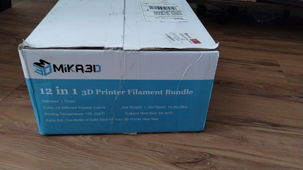 12 in 1 3d printer filament bundle