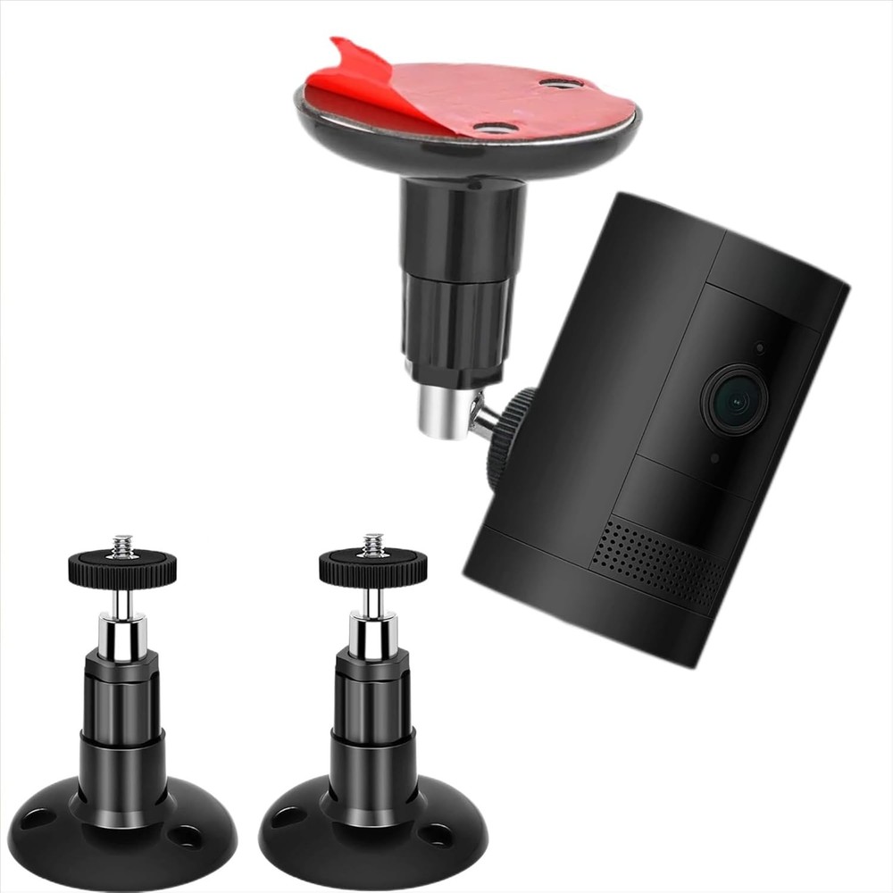 2 Pack Adjustable Security Wall Mount for Ring Camera&Stick Up Cam Battery,In...