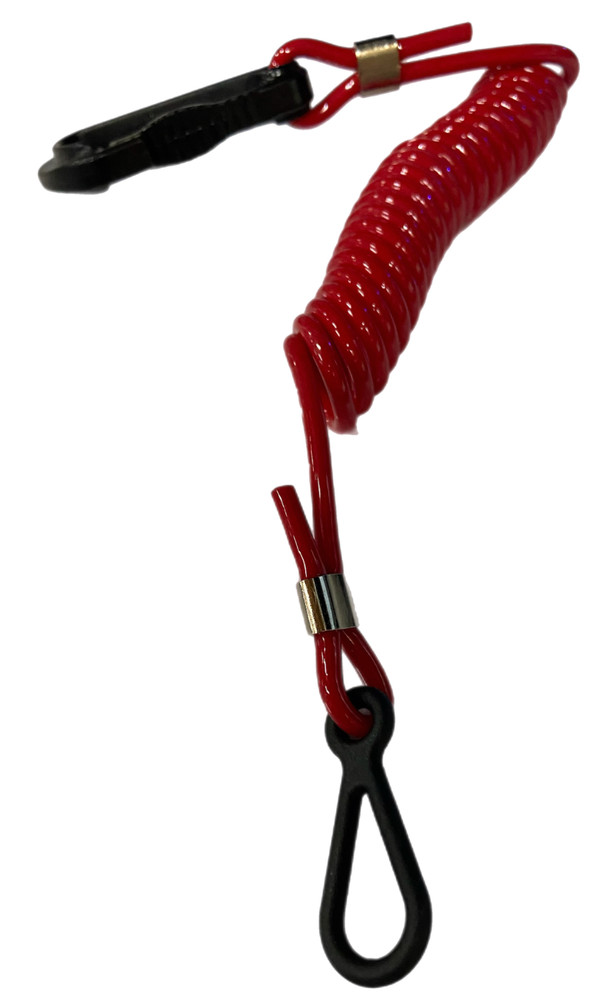 Red Safety Lanyard Outboard Kill Switch