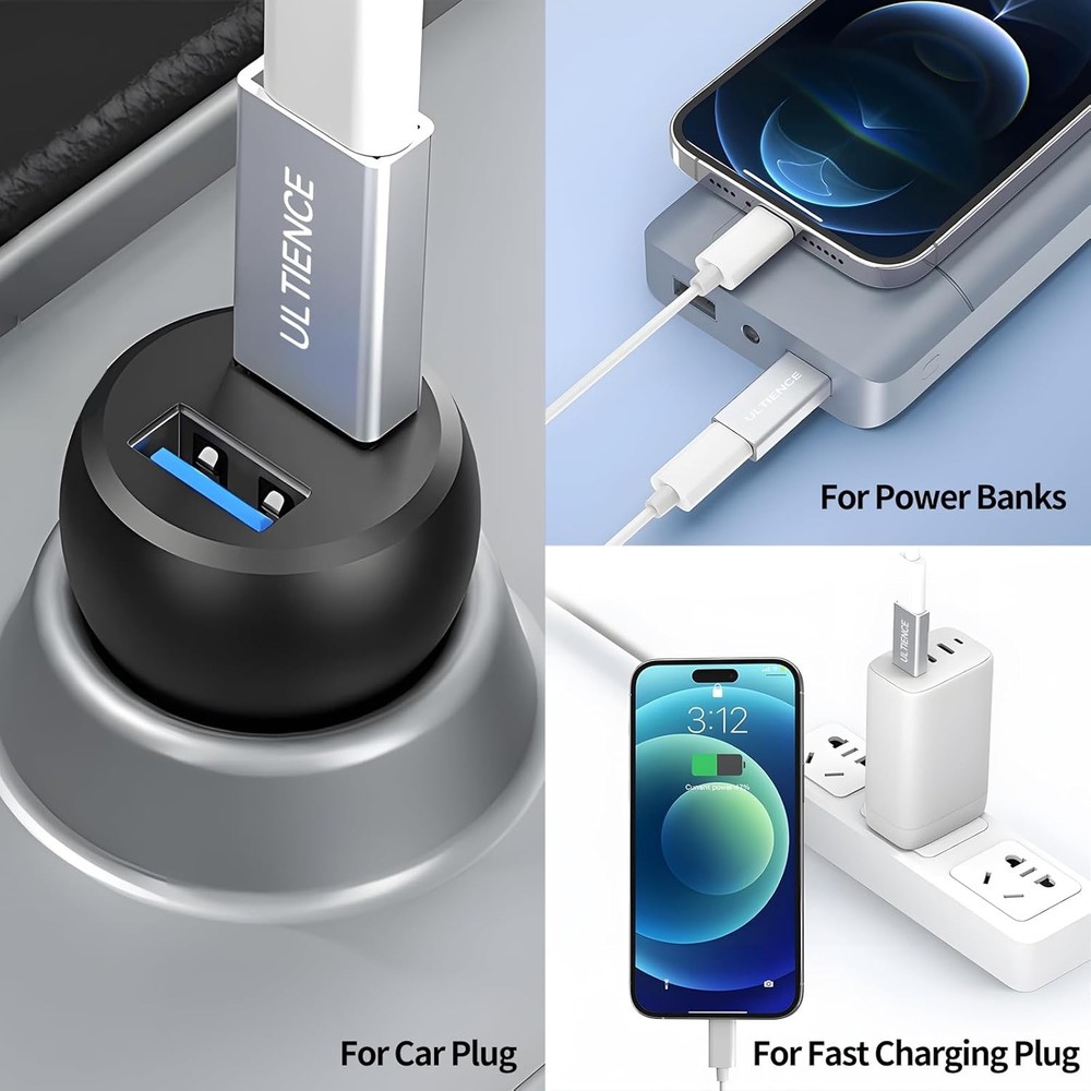 [10Gbps] One-Sided High-Speed USB 3.2 Gen 2 Adapter - Single-Chip Silver