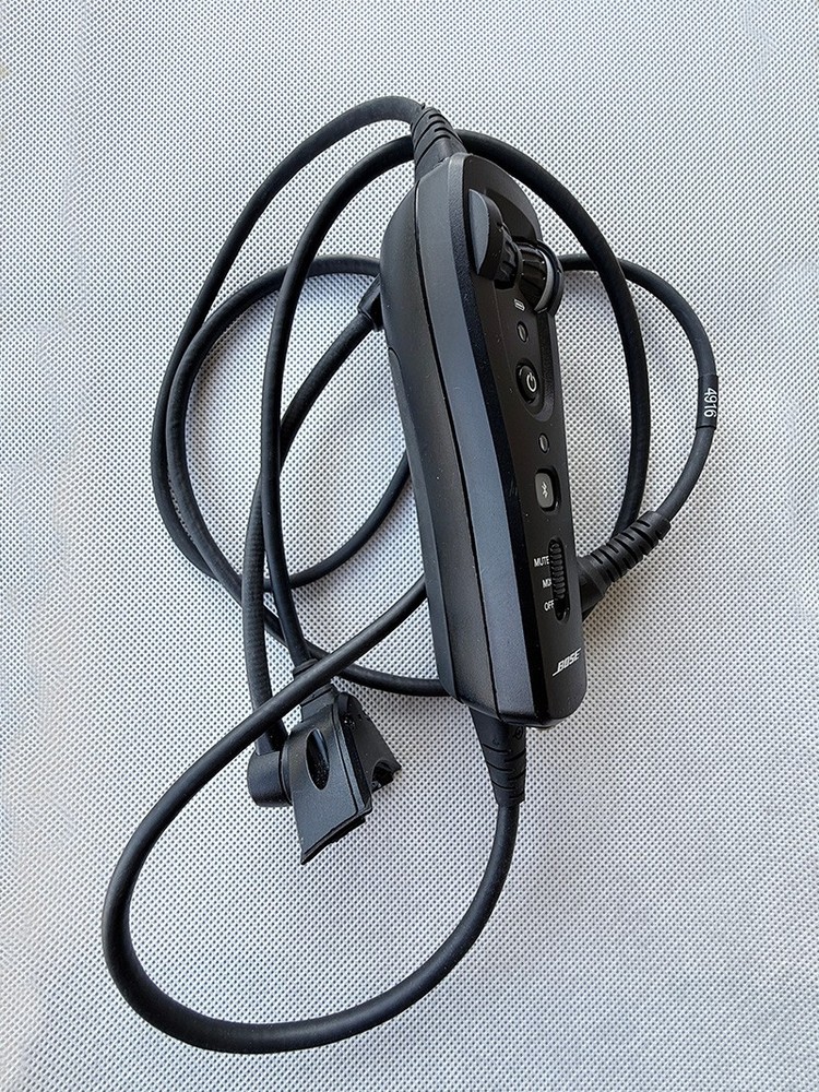 Bose A20 Bluetooth Control Module +Triple Cable + Mic + Lemo 6 Pin Plug Adapter
