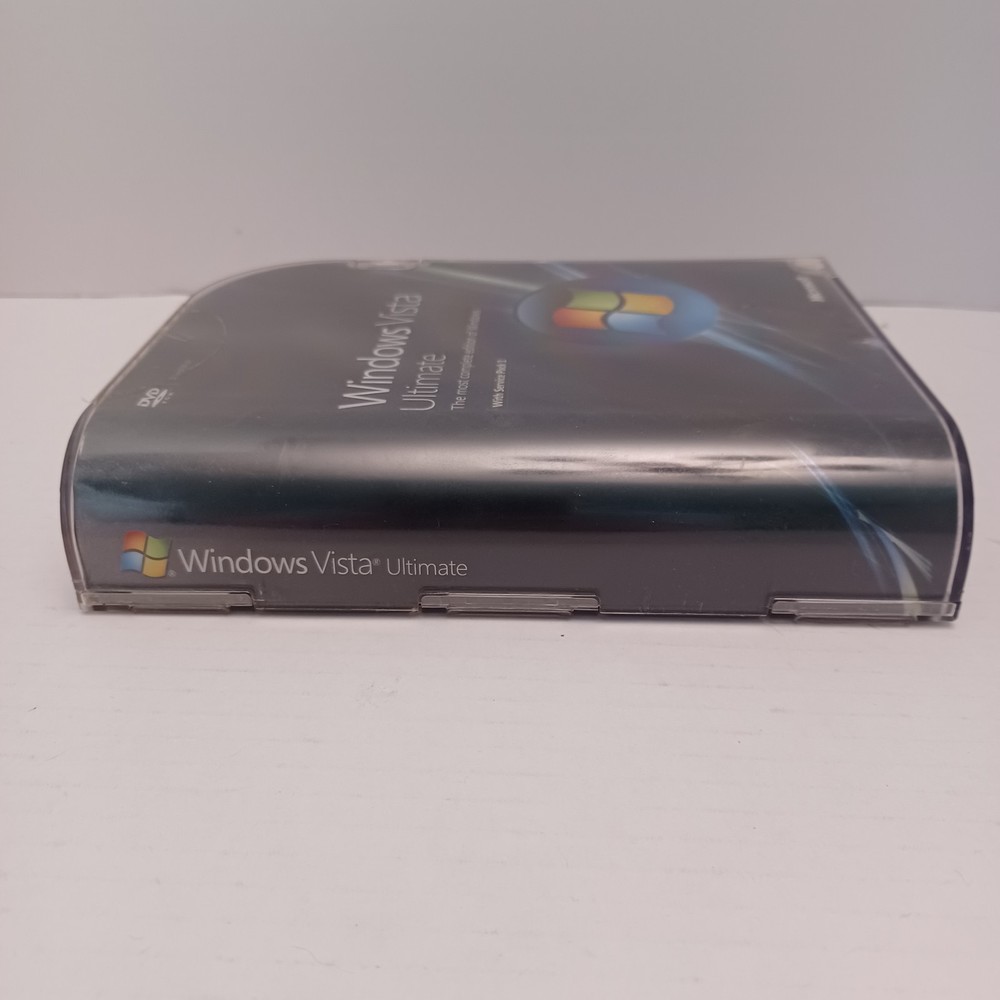 Microsoft Windows Vista Ultimate Includes Service Pack 1 - 32 bit & 64 bit DVD's