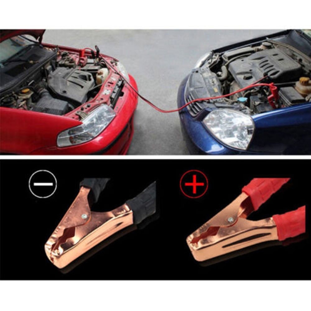 Safe and Efficient For Car Battery Start Cables 500AMP Quick Installation
