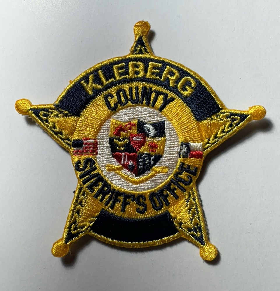 Kleberg County Texas Sheriff Patch