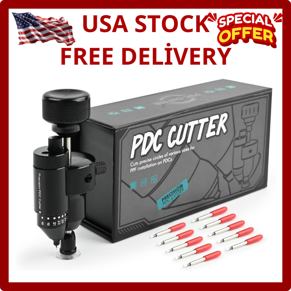 Gomake PPF Precision PDC Sensor Cutter,18mm-32mm Precise Car Radar Hole Cutti...
