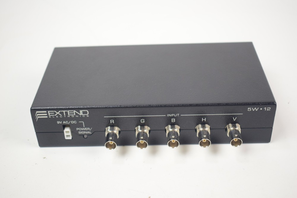Extend Electronics Video Distribution Amplifier Splitter 5W-12