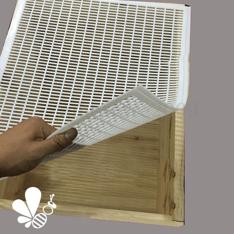 10x Frame Bee Queen Excluder Trapping Net Grid Beekeeping-Honey Tool Apiculture
