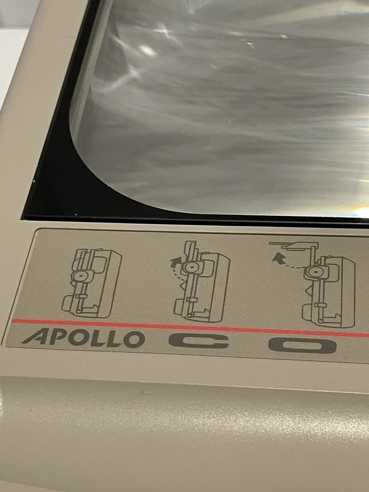 Apollo Portable Fold-Down Overhead Projector Model: Concept 2250 Tested Working