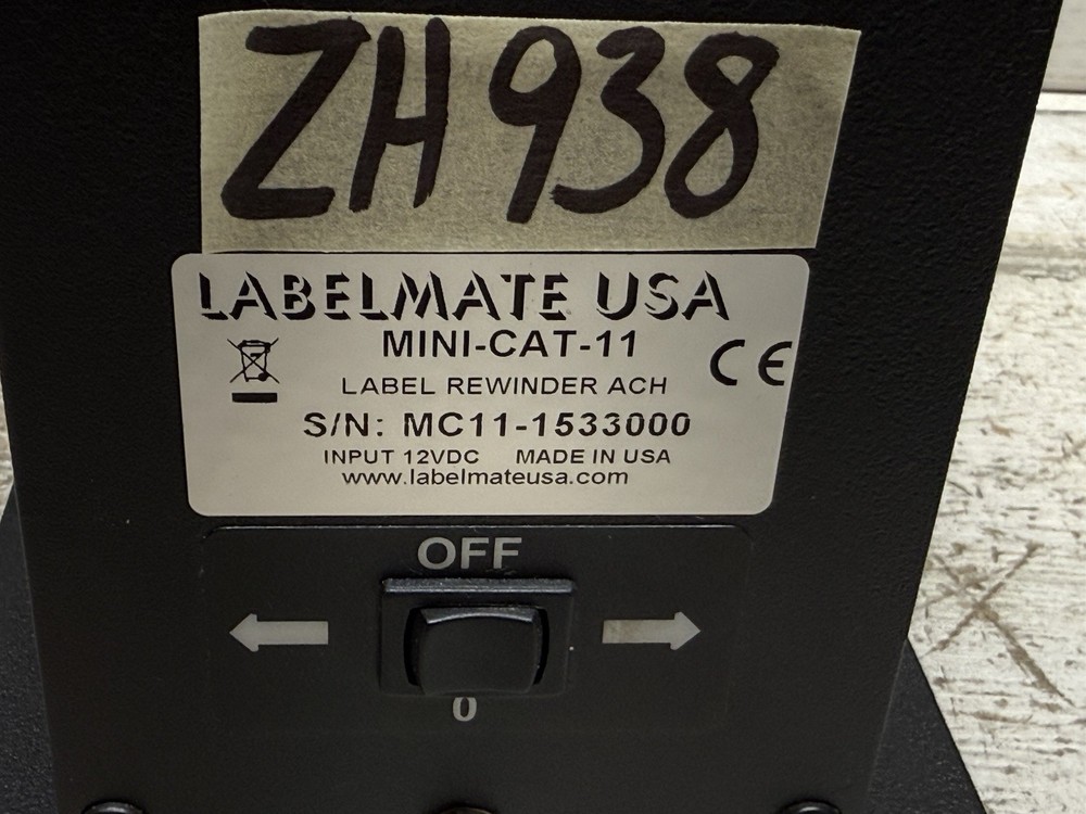 Labelmate USA Mini-Cat-11 Label Rewinder Nice