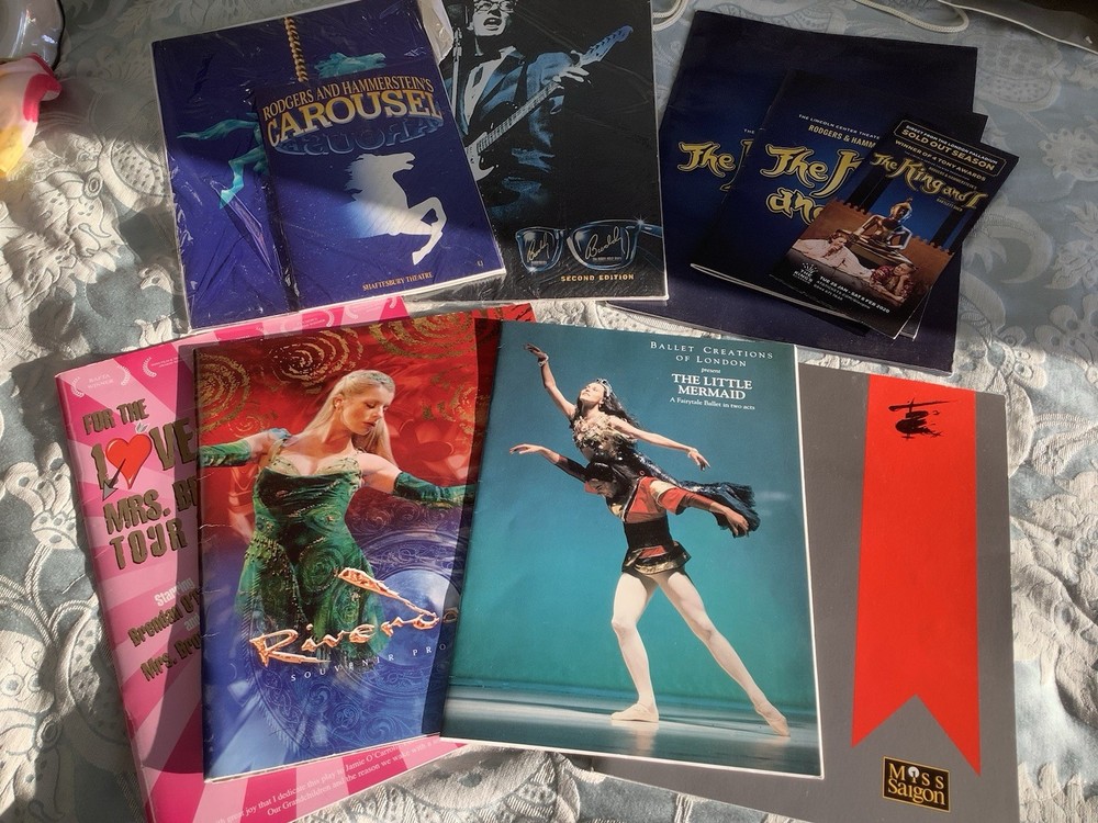 Musical Theatre Programmes Job Lot