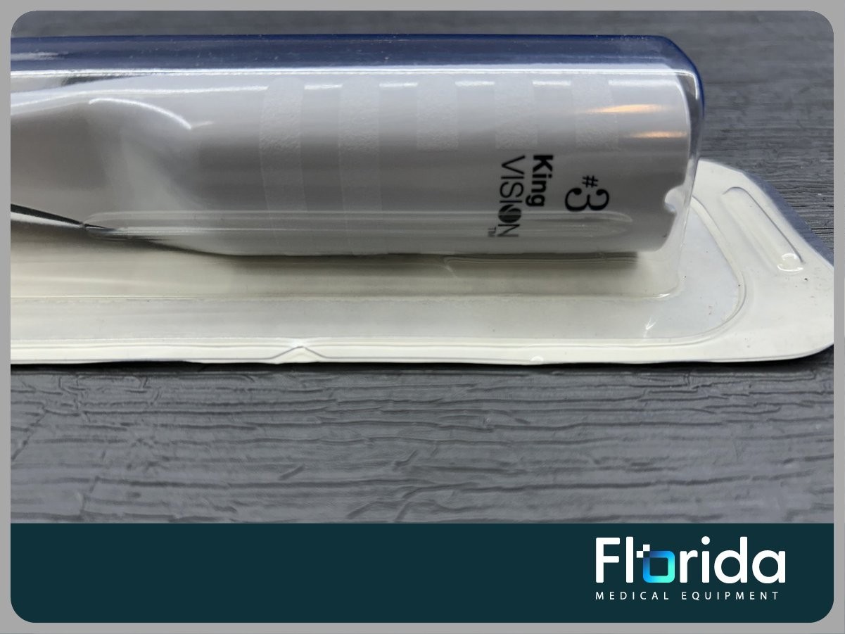 BRAND NEW KING VISION KVL03 VIDEO LARYNGOSCOPE BLADE SEALED / FAST SHIPPING**