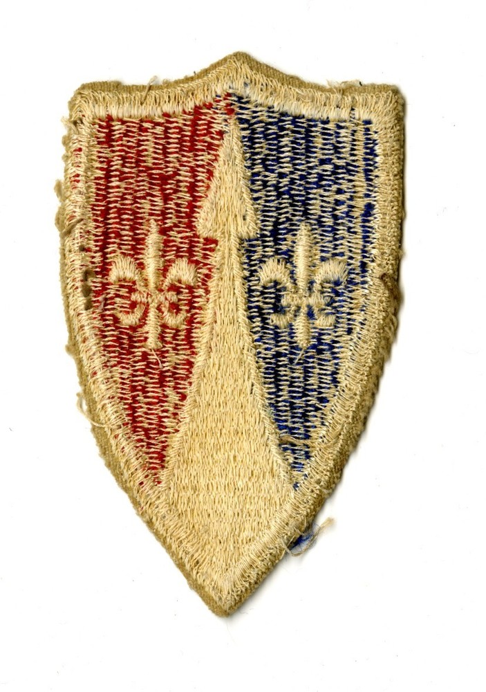 Theater Area Support Command White Back Patch Cut Edge Vintage