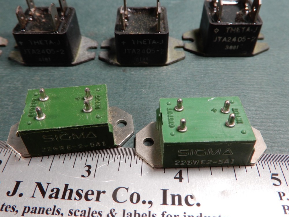 Theta-J Sigma Grayhill Solid State Relays Used Untested 70S2-04-B-06-N Plus!
