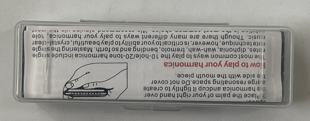 Ten Hole Harmonica