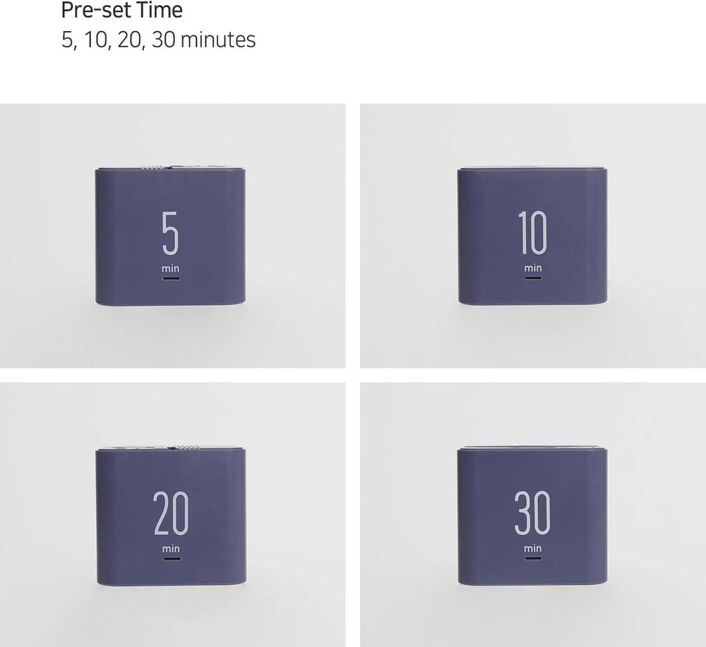 Multi Cube Timer/Rotating Flip Clock Timer Violet, Simple Operation, Digital ...