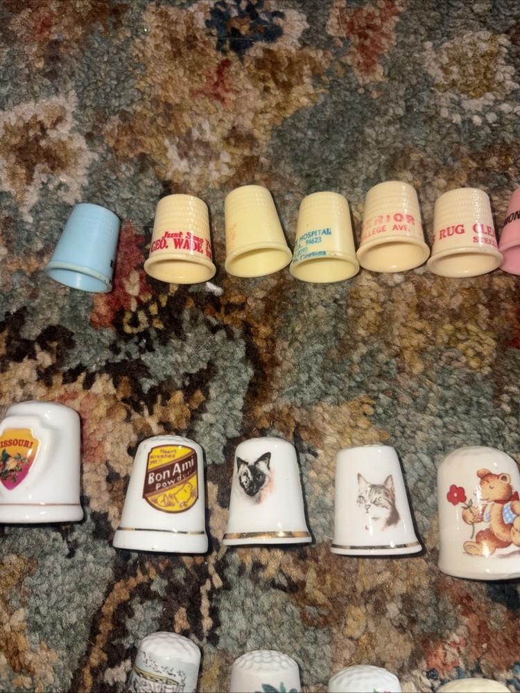 Small Thimble Collection 46 Total