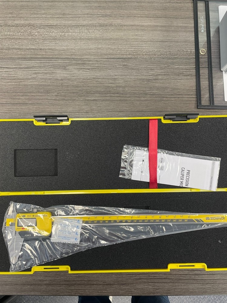 Microtech Precision Force Digital Calipers 12 Inch New with Case