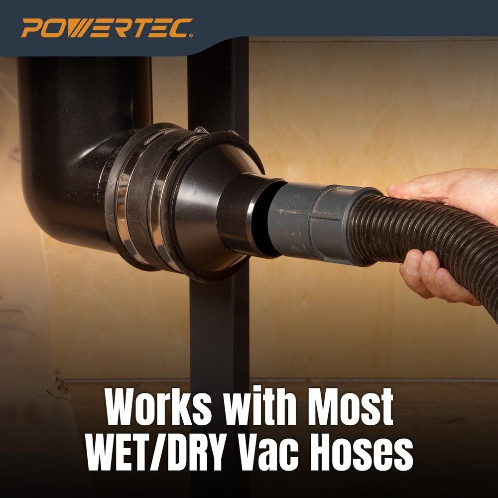 Versatile 4-Inch to 2.5-Inch Cone Reducer for Maximum Dust Collection Efficiency