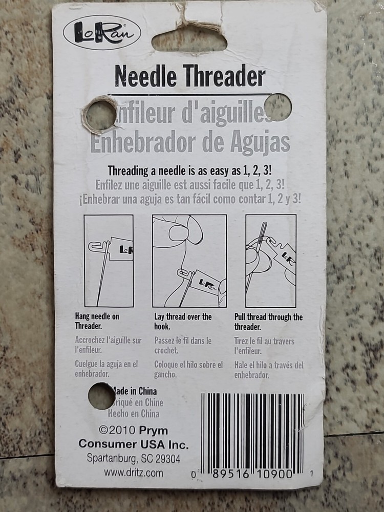 Dritz NT1 LoRan Needle Threader-