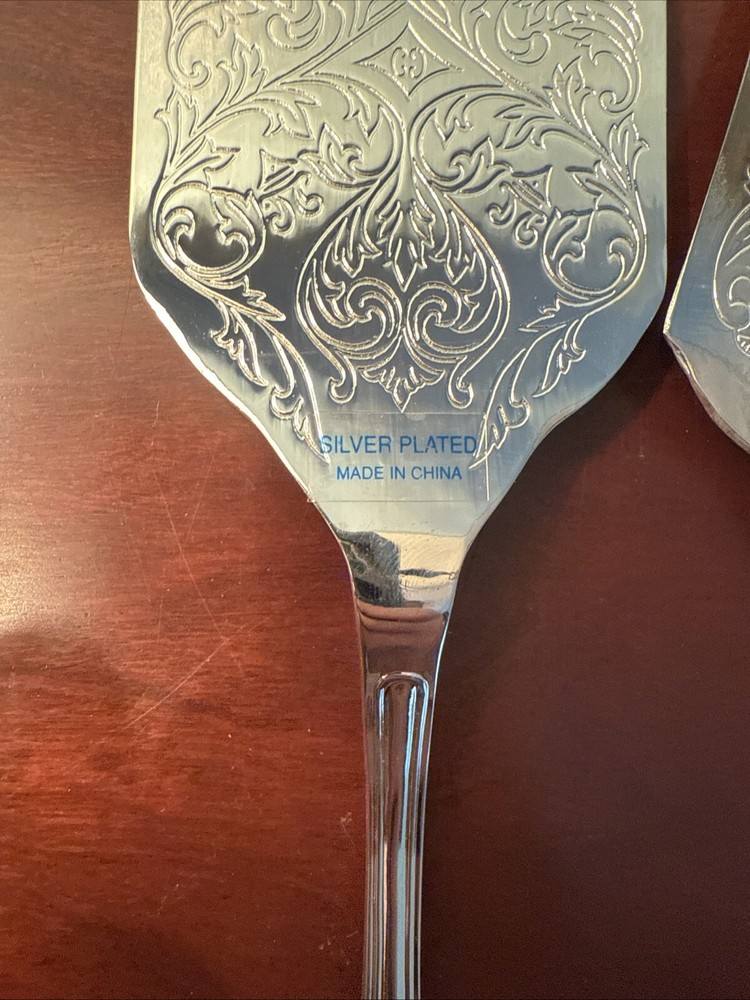 5 Pc Lot Silver Plated Serving Pieces