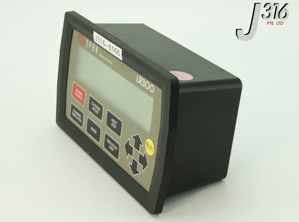 8166 SPAN/MILLIPORE MULTI-CHANNEL CONTROLLER DISPLAY LR300 2110