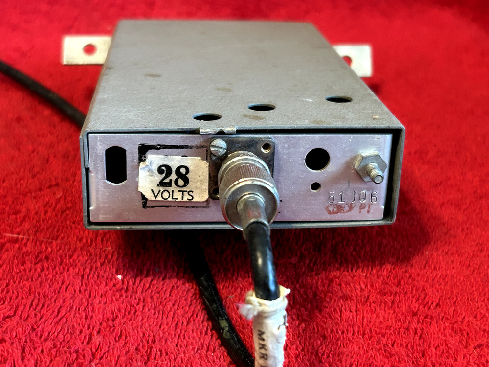 NARCO MBT-12 MARKER BEACON RECEIVER NO FACE