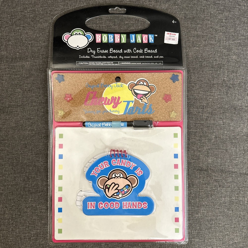 Bobby Jack Dry Erase Board With Cork Board